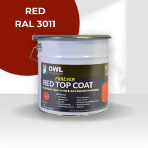 owl lava 20 forever top coat 5 kg, black