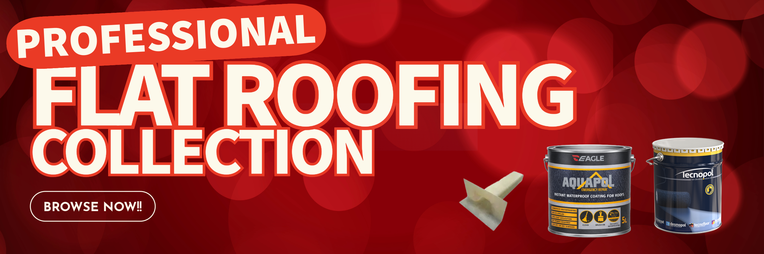 professional roofing banner
